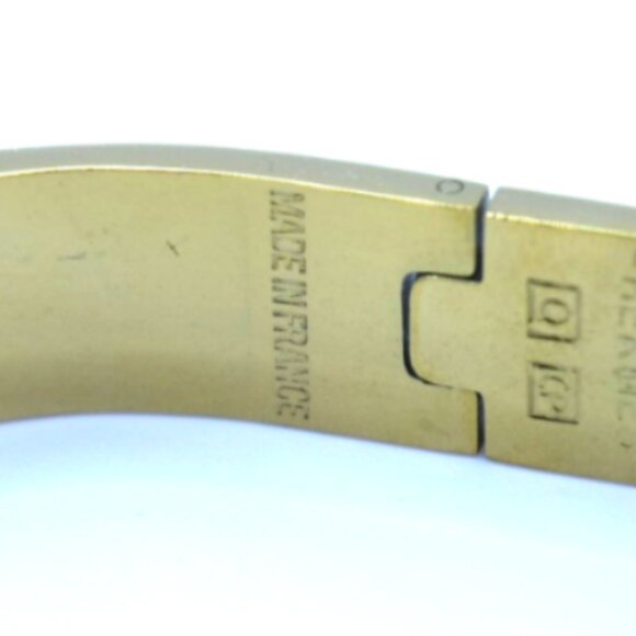 New Hermes Clic H PINK Enamel Silver Bracelet, Box, Shop Bag, Pouch, Receipt - Picture 2 of 7